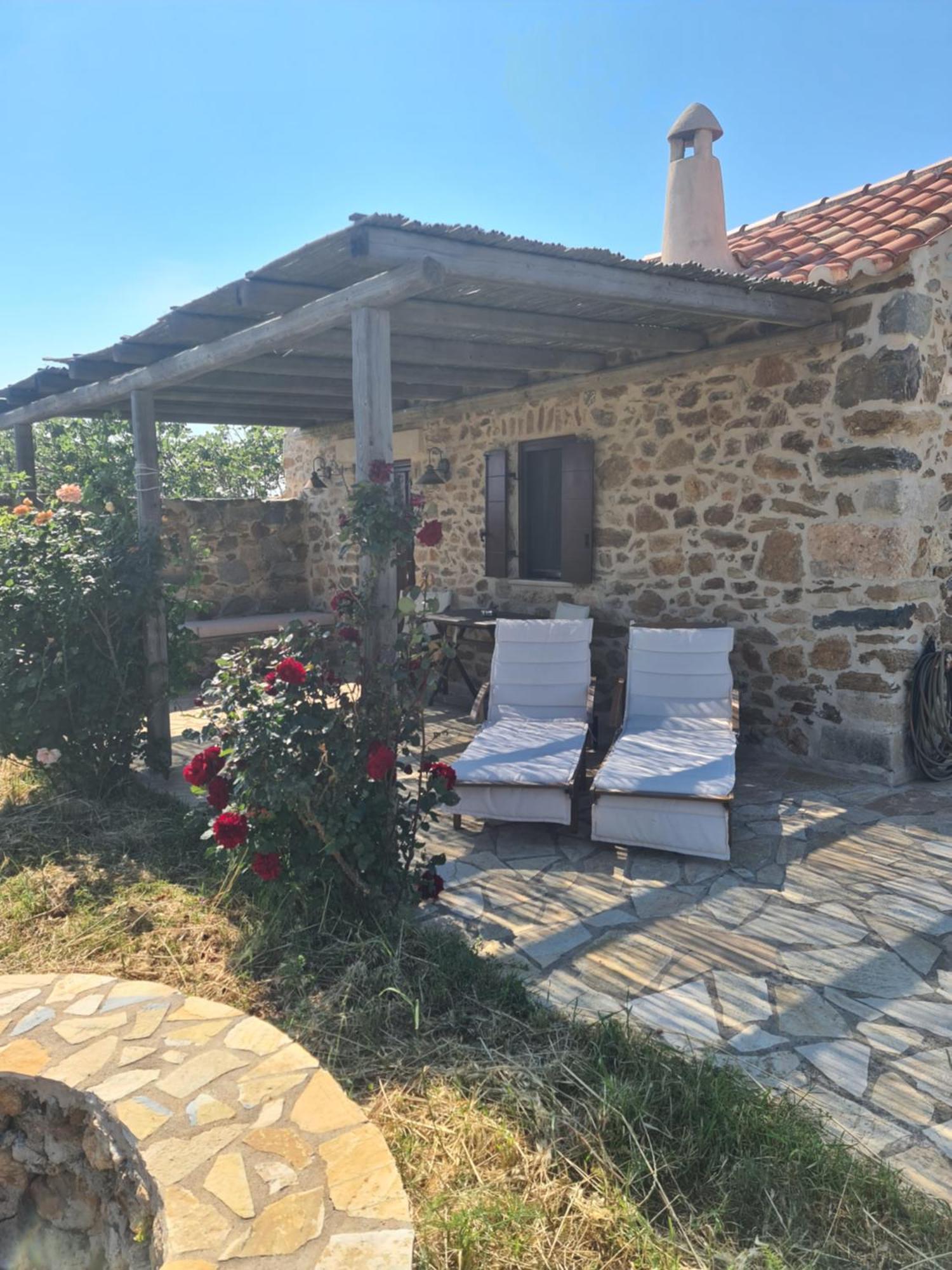 Villa The Stone House Potamos  Exterior foto